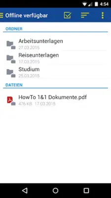 1&1 Dokumente android App screenshot 16