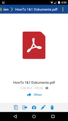 1&1 Dokumente android App screenshot 20
