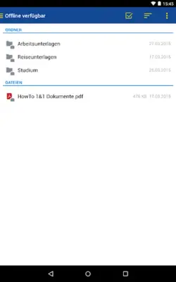 1&1 Dokumente android App screenshot 8